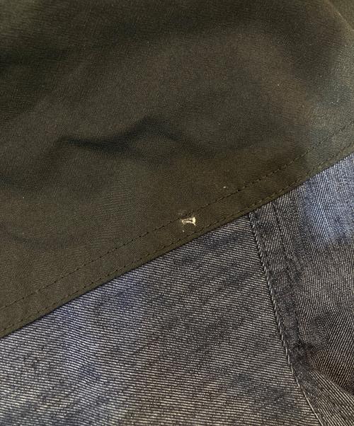 THE NORTH FACE（ザ ノース フェイス）THE NORTH FACE (ザ ノース フェイス) Mountain Light Denim Jacket インディゴ×ブラック サイズ:Lの古着・服飾アイテム