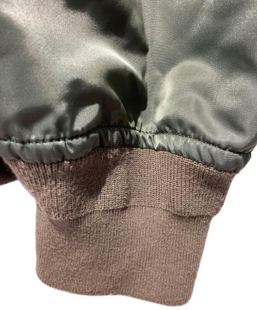 sacai（サカイ）sacai (サカイ) Nylon Twill Blouson グリーン サイズ:3の古着・服飾アイテム