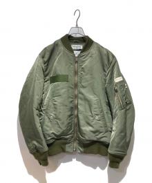 RUDE GALLERY（ルードギャラリー）の古着「MA-1フライトジャケット」｜グリーン