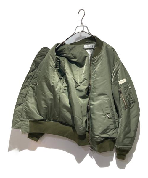 RUDE GALLERY（ルードギャラリー）RUDE GALLERY (ルードギャラリー) MA-1フライトジャケット グリーン サイズ:４の古着・服飾アイテム