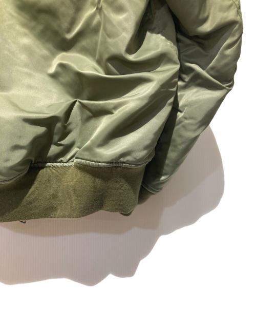 RUDE GALLERY（ルードギャラリー）RUDE GALLERY (ルードギャラリー) MA-1フライトジャケット グリーン サイズ:４の古着・服飾アイテム