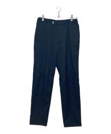 Graphpaper（グラフペーパー）の古着「Selvage Wool Slim Chef Pants」｜ネイビー