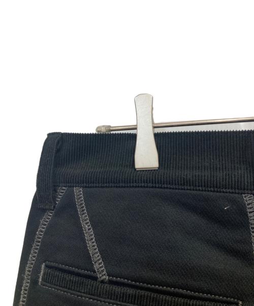 COMME des GARCONS JUNYA WATANABE MAN（コム デ ギャルソン ジュンヤ ワタナベ マン）COMME des GARCONS JUNYA WATANABE MAN (コム デ ギャルソン ジュンヤ ワタナベ マン) 綿度詰裏毛 スウェット パンツ ブラック サイズ:Mの古着・服飾アイテム