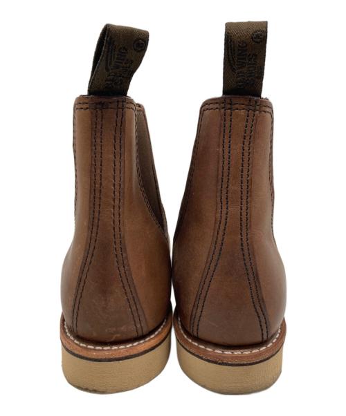 RED WING（レッドウィング）RED WING (レッドウィング) Classic Chelsea サイドゴアブーツ ブラウン サイズ:USA 8.5Dの古着・服飾アイテム