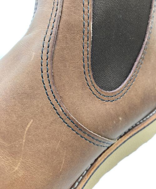 RED WING（レッドウィング）RED WING (レッドウィング) Classic Chelsea サイドゴアブーツ ブラウン サイズ:USA 8.5Dの古着・服飾アイテム