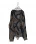 SKIN (スキン) DEEP TRIBAL CAMO CARDIGAN グレー×ブラウン サイズ:XL：8000円