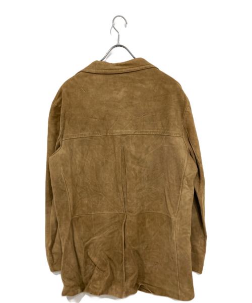 Aleksander（アレキサンダー）Aleksander (アレキサンダー) レザージャケット ベージュ サイズ:54の古着・服飾アイテム
