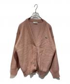 LACOSTEラコステ）の古着「70～80’s モヘア混カーディガン」｜ピンク