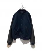 KAPTAIN SUNSHINEキャプテンサンシャイン）の古着「Award Jacket」｜ネイビー×ブラック