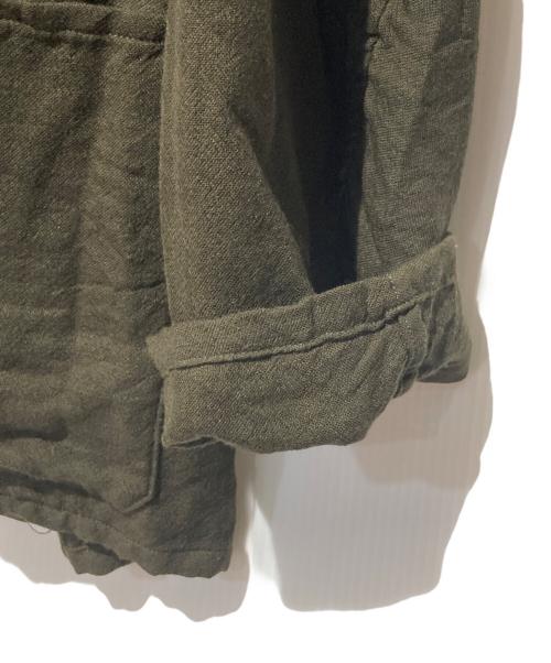 KAPTAIN SUNSHINE（キャプテンサンシャイン）KAPTAIN SUNSHINE (キャプテンサンシャイン) Wool Gauze Work Shirt Jacket オリーブ サイズ:4の古着・服飾アイテム