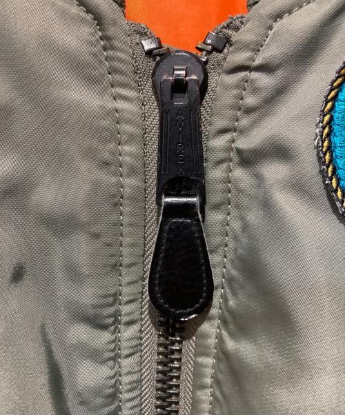 AVIREX（アヴィレックス）AVIREX (アヴィレックス) FAR EAST CRUISE MA-1 オリーブ サイズ:XLの古着・服飾アイテム