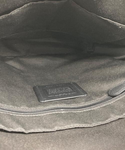 COACH（コーチ）COACH (コーチ) バックパック ブラック×ベージュの古着・服飾アイテム