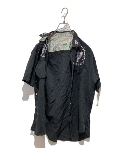 HBERC（エイチバーシー）HBERC (エイチバーシー) ウエスタンシャツ ブラック サイズ:不明の古着・服飾アイテム