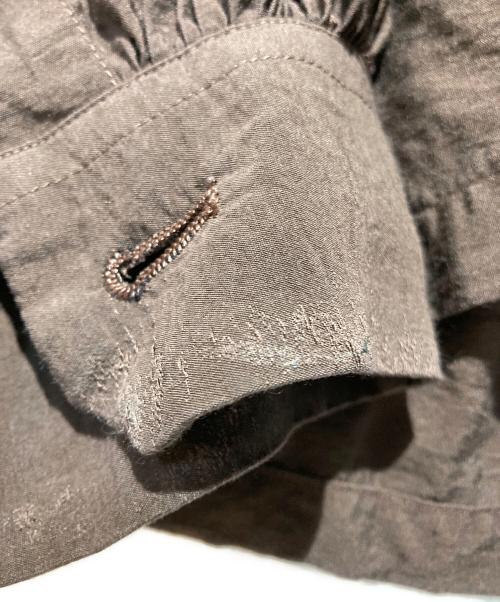 verytage（ベリーテイジ）verytage (ベリーテイジ) ポプリンサックシャツ ブラウン サイズ:3の古着・服飾アイテム