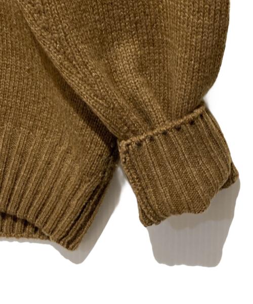 RING JACKET（リングジャケット）RING JACKET (リングジャケット) カシミヤ混タートルネックニット ブラウン サイズ:44の古着・服飾アイテム