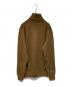 RING JACKET (リングジャケット) カシミヤ混タートルネックニット ブラウン サイズ:44：15000円