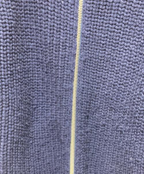 DRIES VAN NOTEN（ドリスヴァンノッテン）DRIES VAN NOTEN (ドリスヴァンノッテン) zipped sweater ネイビー サイズ:Sの古着・服飾アイテム
