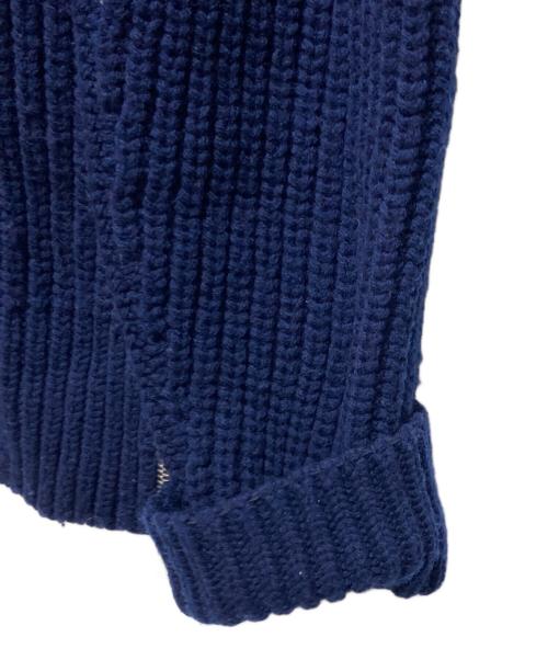 DRIES VAN NOTEN（ドリスヴァンノッテン）DRIES VAN NOTEN (ドリスヴァンノッテン) zipped sweater ネイビー サイズ:Sの古着・服飾アイテム