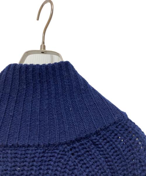 DRIES VAN NOTEN（ドリスヴァンノッテン）DRIES VAN NOTEN (ドリスヴァンノッテン) zipped sweater ネイビー サイズ:Sの古着・服飾アイテム