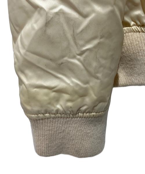 stussy（ステューシー）stussy (ステューシー) ボンバージャケット ベージュ サイズ:Mの古着・服飾アイテム