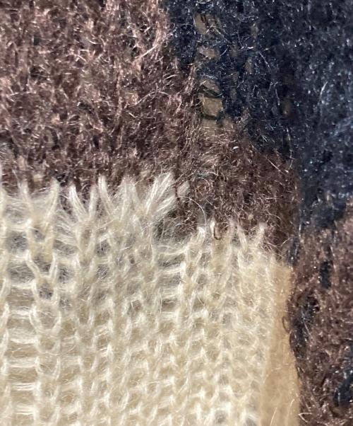 MAGIC STICK（マジックスティック）MAGIC STICK (マジックスティック) モヘヤ混ニット カーキ サイズ:Lの古着・服飾アイテム