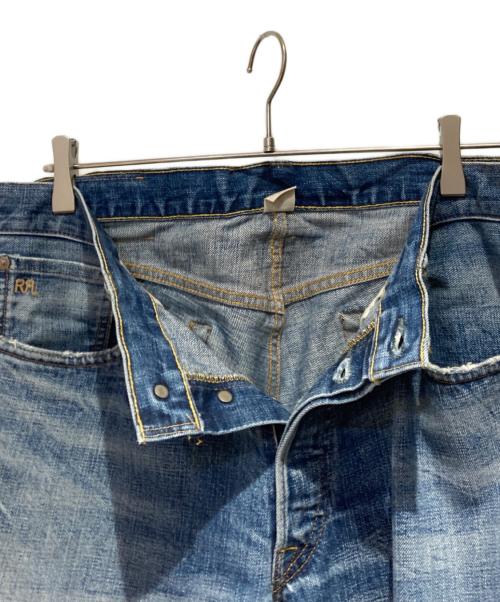 RRL（ダブルアールエル）RRL (ダブルアールエル) セルビッチデニムパンツ インディゴ サイズ:W34の古着・服飾アイテム