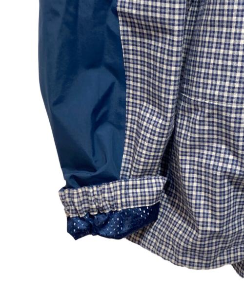 THE NORTH FACE（ザ ノース フェイス）THE NORTH FACE (ザ ノース フェイス) eYe JUNYA WATANABE CDG (アイコムデギャルソンジュンヤワタナベマン) 24ss コラボマウンテンパーカー ネイビー×ホワイト サイズ:Lの古着・服飾アイテム