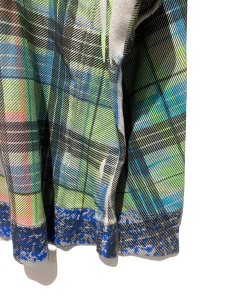 GEEK OUT STORE（ギーク アウト ストア）GEEK OUT STORE (ギーク アウト ストア) マルチカラーチェックプリントスウェット マルチカラー サイズ:Freeの古着・服飾アイテム