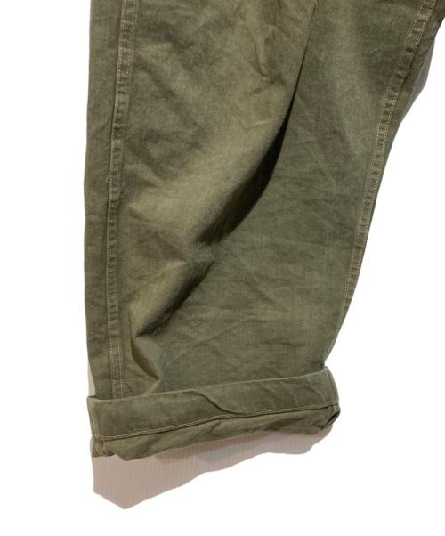 BUZZ RICKSON'S（バズリクソンズ）Buzz Rickson's (バズリクソンズ) U.S. MARINE CORPS HERRINGBONE PANTS カーキ サイズ:W36の古着・服飾アイテム