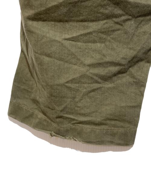 BUZZ RICKSON'S（バズリクソンズ）Buzz Rickson's (バズリクソンズ) U.S. MARINE CORPS HERRINGBONE PANTS カーキ サイズ:W36の古着・服飾アイテム