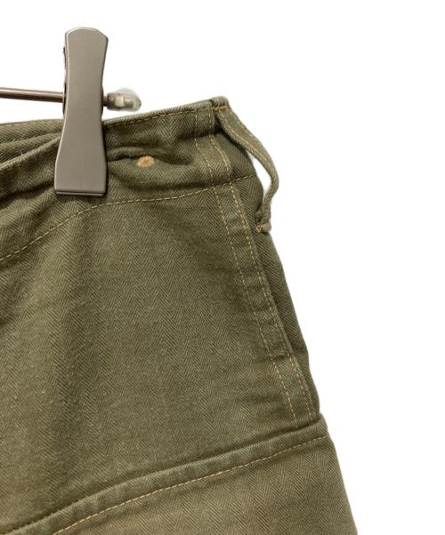 BUZZ RICKSON'S（バズリクソンズ）Buzz Rickson's (バズリクソンズ) U.S. MARINE CORPS HERRINGBONE PANTS カーキ サイズ:W36の古着・服飾アイテム