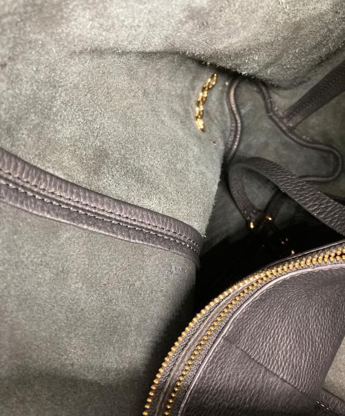 ECCO（エコー）ECCO (エコー) hobo soft pebbled ブラックの古着・服飾アイテム