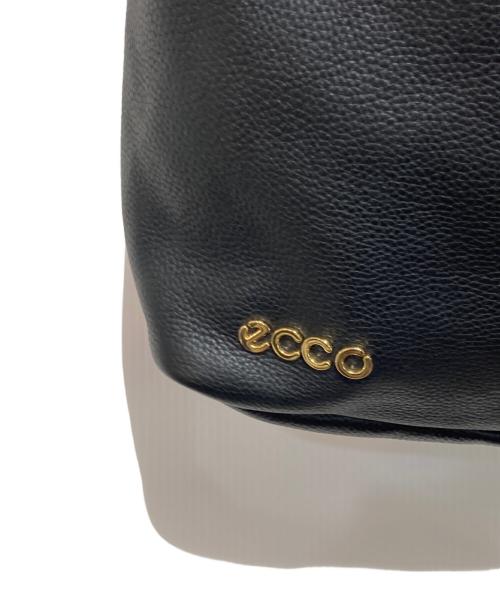 ECCO（エコー）ECCO (エコー) hobo soft pebbled ブラックの古着・服飾アイテム