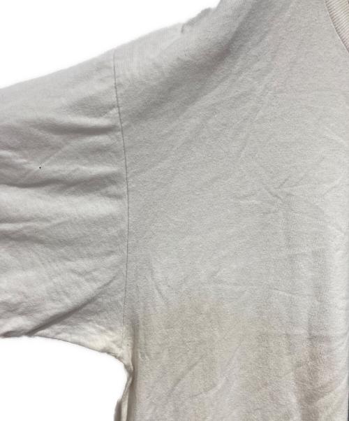 stussy（ステューシー）stussy (ステューシー) A BATHING APE (ア ベイシング エイプ) 半袖Tシャツ ホワイト サイズ:LARGEの古着・服飾アイテム