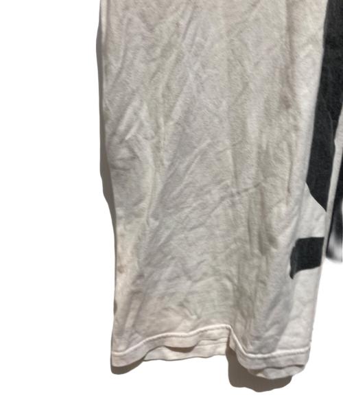 stussy（ステューシー）stussy (ステューシー) A BATHING APE (ア ベイシング エイプ) 半袖Tシャツ ホワイト サイズ:LARGEの古着・服飾アイテム
