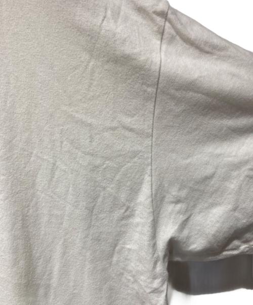 stussy（ステューシー）stussy (ステューシー) A BATHING APE (ア ベイシング エイプ) 半袖Tシャツ ホワイト サイズ:LARGEの古着・服飾アイテム