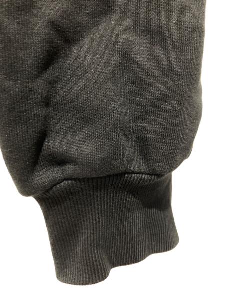 DRIES VAN NOTEN（ドリスヴァンノッテン）DRIES VAN NOTEN (ドリスヴァンノッテン) フリンジストライプスウェット ブラック サイズ:Sの古着・服飾アイテム