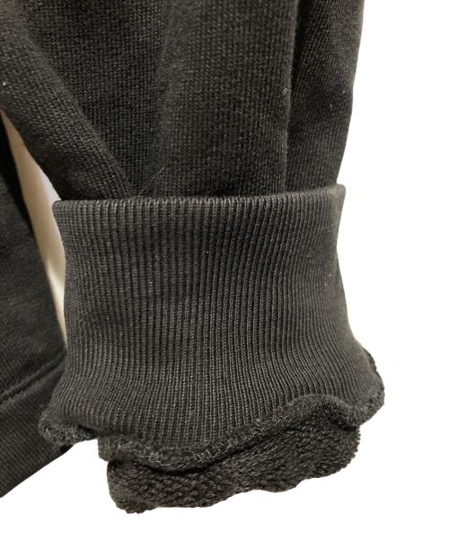 DRIES VAN NOTEN（ドリスヴァンノッテン）DRIES VAN NOTEN (ドリスヴァンノッテン) フリンジストライプスウェット ブラック サイズ:Sの古着・服飾アイテム