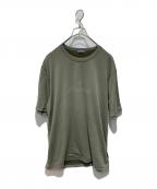 STONE ISLANDストーンアイランド）の古着「ロゴプリントTシャツ」｜オリーブ