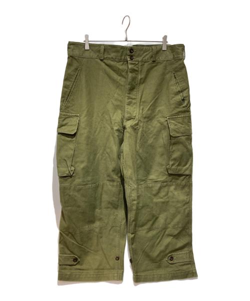 French Army（フランス軍）French Army (フレンチアーミー) M-47前期 カーゴパンツ オリーブ サイズ:2-7の古着・服飾アイテム