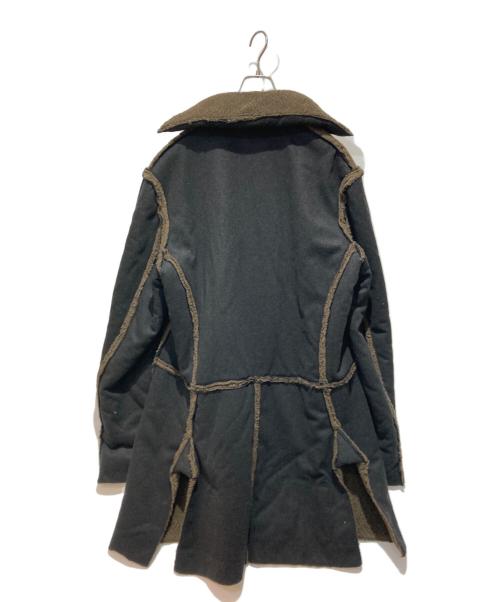 Vivienne Westwood ANGLOMANIA（ヴィヴィアンウエストウッドアングロマニア）VIVIENNE WESTWOOD ANGLOMANIA (ヴィヴィアンウエストウッドアングロマニア) バッファローコート ブラック サイズ:50の古着・服飾アイテム