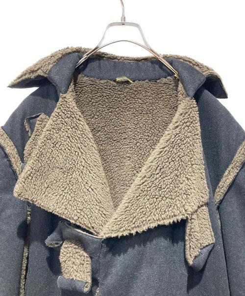 Vivienne Westwood ANGLOMANIA（ヴィヴィアンウエストウッドアングロマニア）VIVIENNE WESTWOOD ANGLOMANIA (ヴィヴィアンウエストウッドアングロマニア) バッファローコート ブラック サイズ:50の古着・服飾アイテム