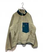Patagoniaパタゴニア）の古着「レトロX フリースジャケット」｜ベージュ×グリーン