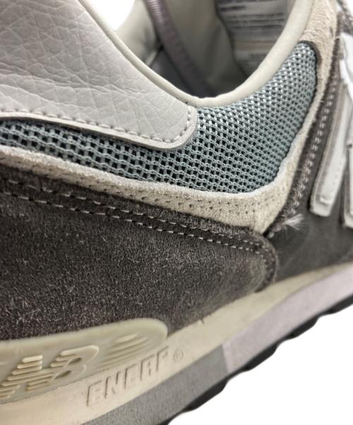 NEW BALANCE（ニューバランス）NEW BALANCE (ニューバランス) ローカットスニーカー グレー サイズ:US 8 1/2の古着・服飾アイテム