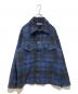 PENDLETON（ペンドルトン）の古着「ウールチェックジャケット」｜ブルー