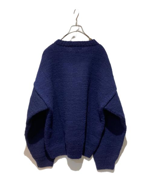 TheJ. Peterman Company（-）TheJ. Peterman Company (-) エクアドルニット ネイビー サイズ:Lの古着・服飾アイテム