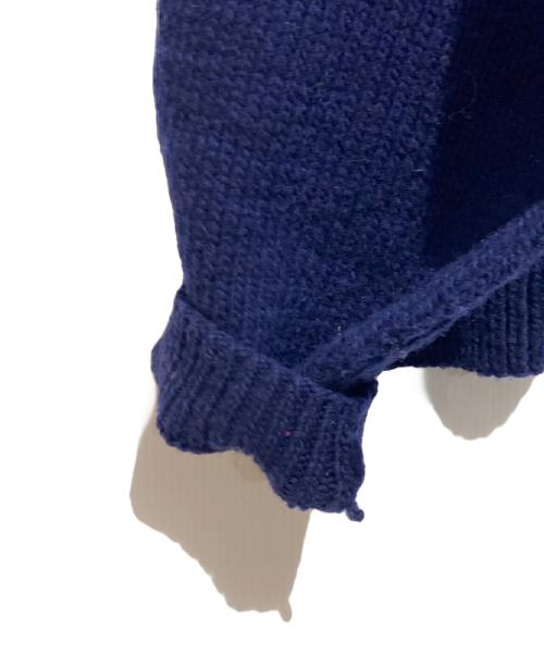 TheJ. Peterman Company（-）TheJ. Peterman Company (-) エクアドルニット ネイビー サイズ:Lの古着・服飾アイテム