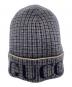 GUCCI（グッチ）の古着「Wool Check Hat」｜グレー
