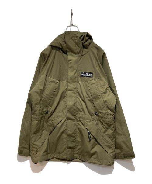 WILD THINGS（ワイルドシングス）WILD THINGS (ワイルドシングス) マウンテンパーカー オリーブ サイズ:Mの古着・服飾アイテム