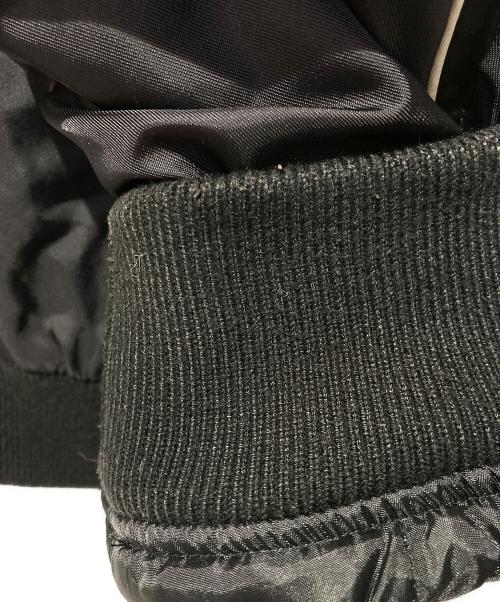 SUPREME（シュプリーム）Supreme (シュプリーム) Contrast Script Varsity Jacket ブラック サイズ:XLの古着・服飾アイテム